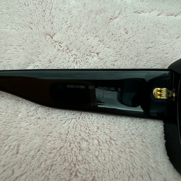 Gucci Sunglasses Black with Gold Accents main image 9
